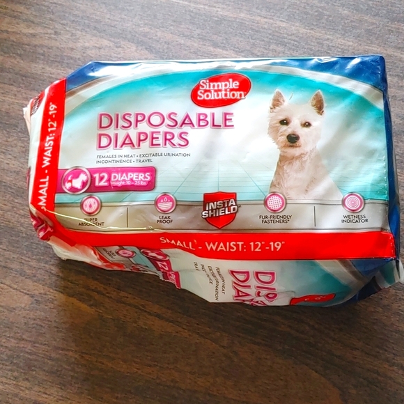 "Partial"Disposal Dog Diapers - Picture 1 of 3